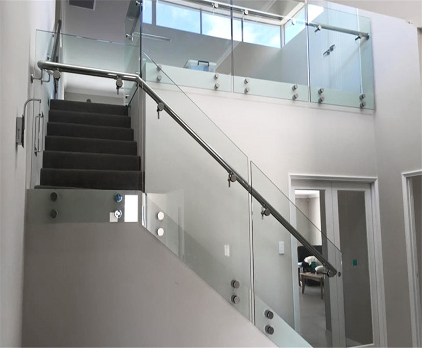 High quality 12mm clear tempered balustrade glass interior design price per sqm