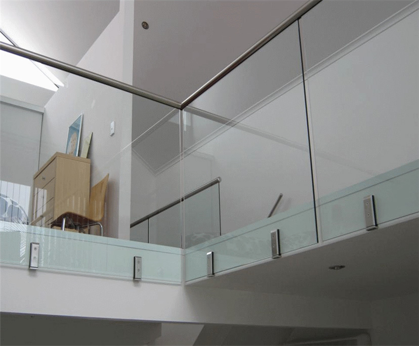 High quality 12mm clear tempered balustrade glass interior design price per sqm