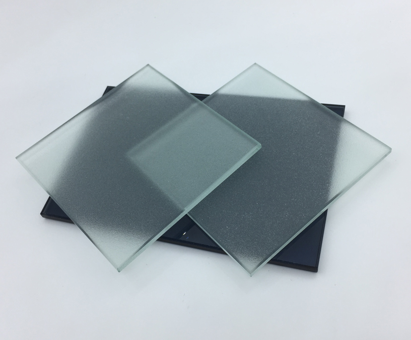 BTG 10mm toughened acid etching glass