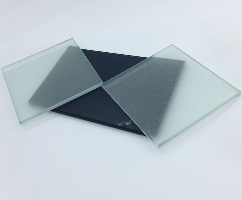 BTG 10mm toughened acid etching glass