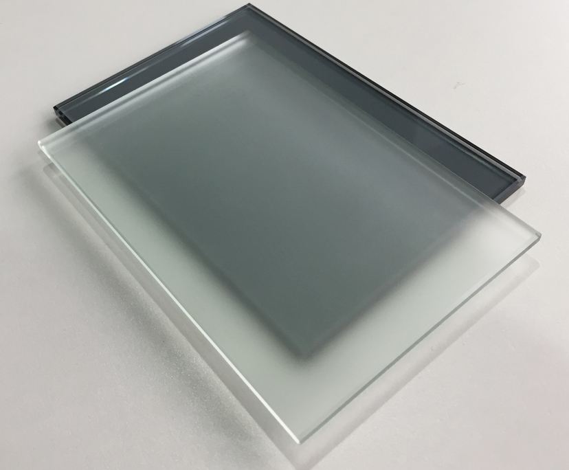 BTG 10mm toughened acid etching glass