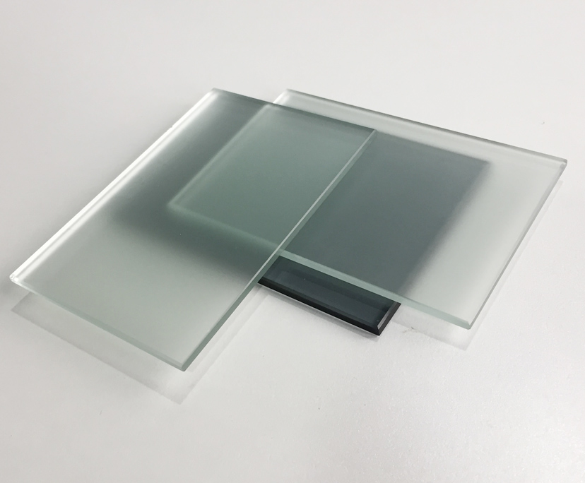 BTG 8mm strengthened acid etching glass