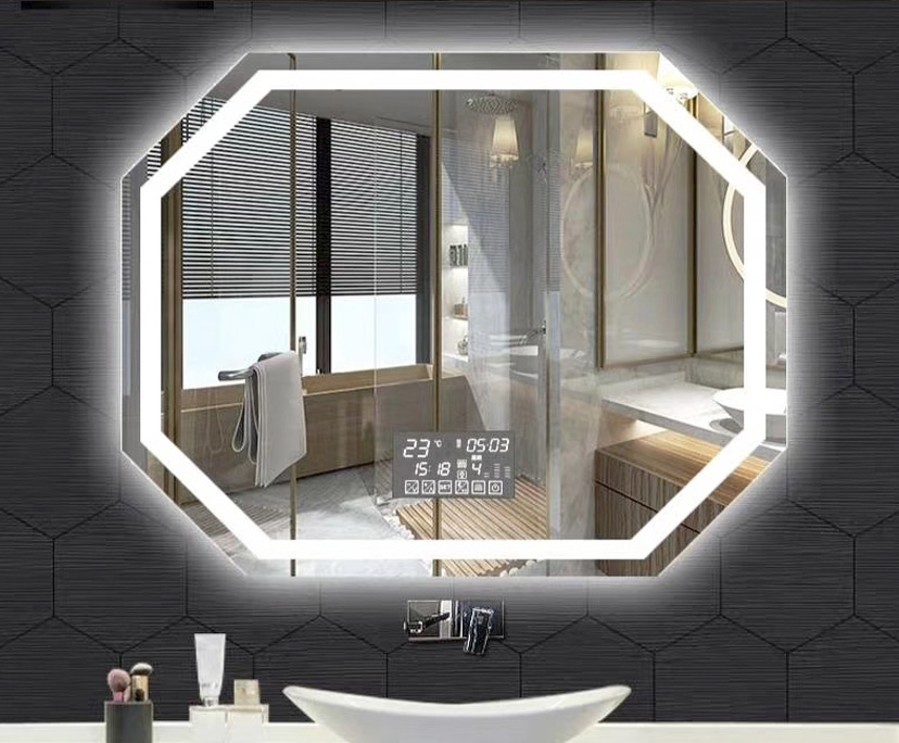 BTG supplier 6mm anti-fog mirror glass