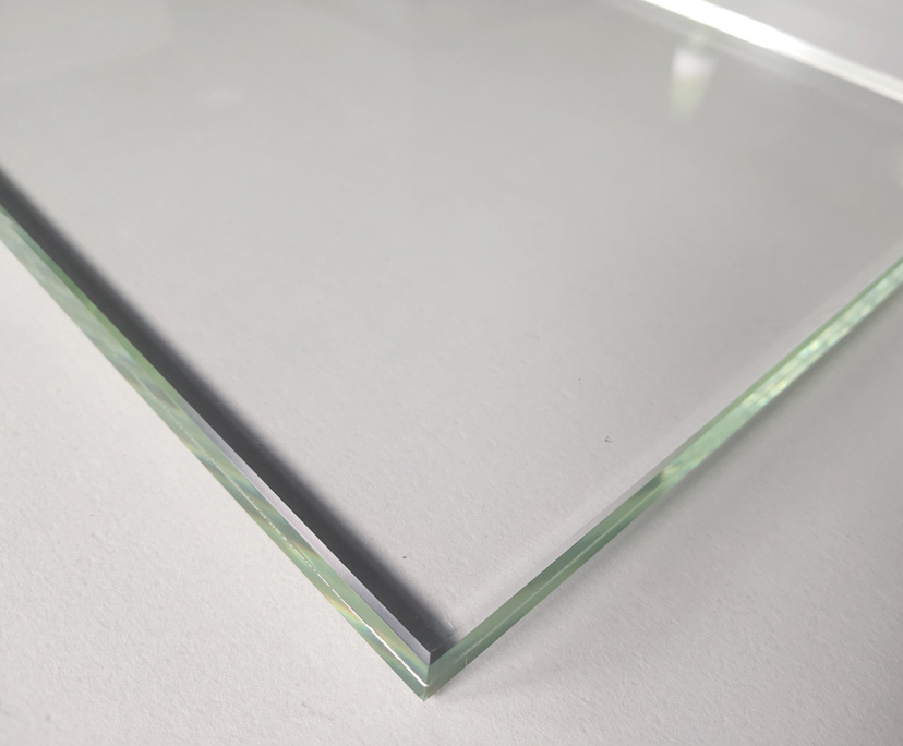 BTG 10mm transparent strengthened anti-reflective glass