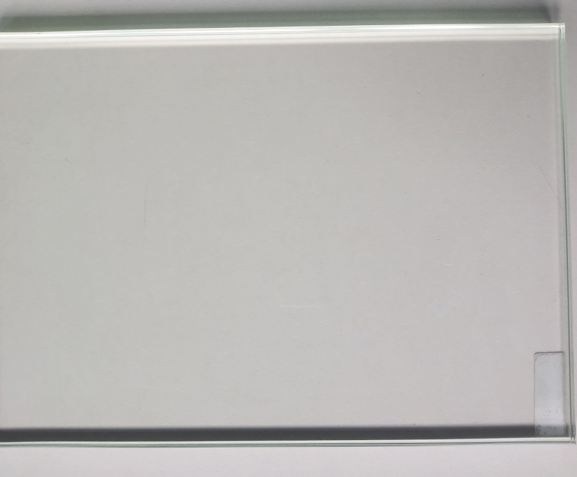 BTG 10mm transparent strengthened anti-reflective glass
