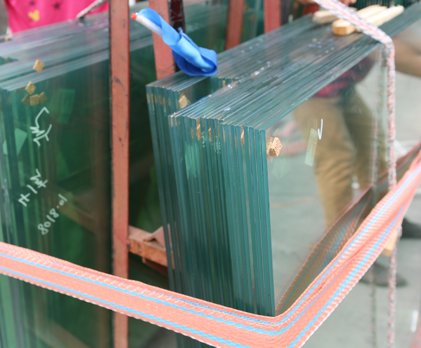 BTG manufacturer 10mm UV proof toughened canopy glass