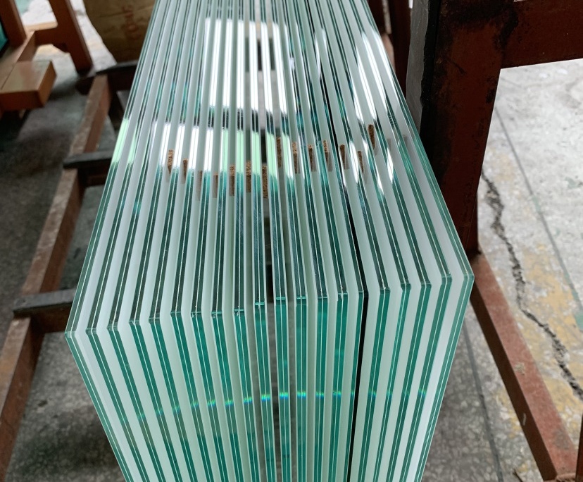 BTG 13.14mm double panel tempered laminated glass windows