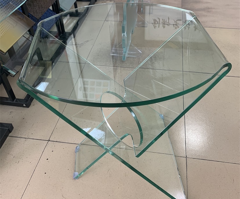 BTG 8mm pure glass table factory