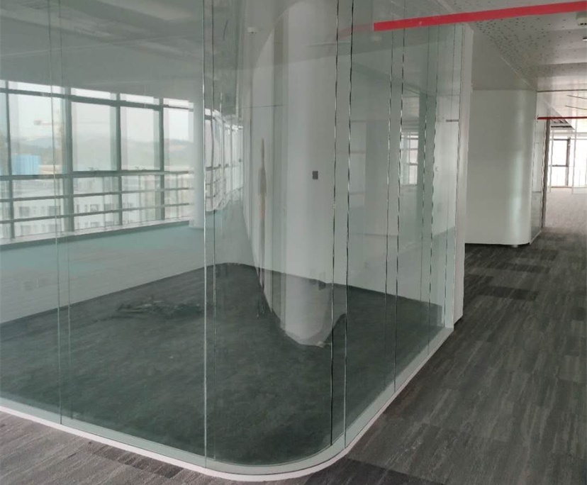 BTG 10mm 12mm clear tempered partition glass factory