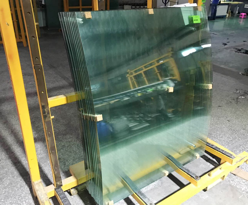 BTG supplier 8mm transparent tempered curved glass
