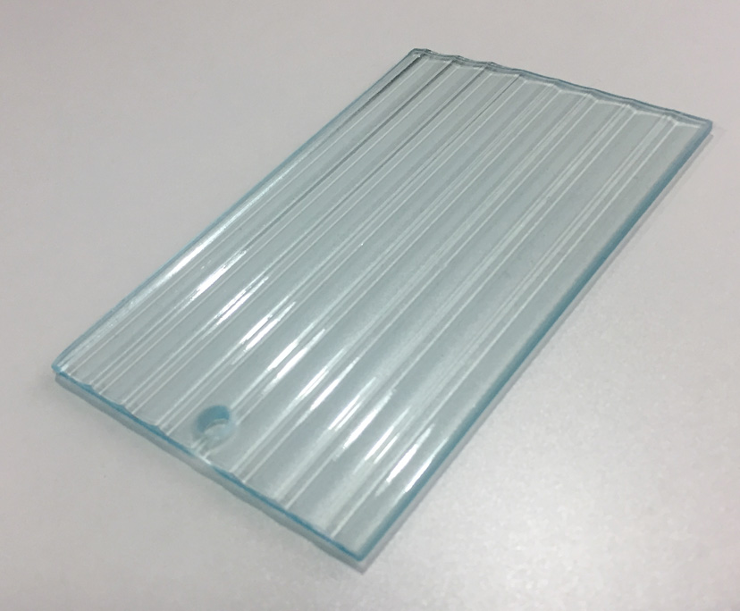 BTG manufacturer 4mm strengthened patterned glass