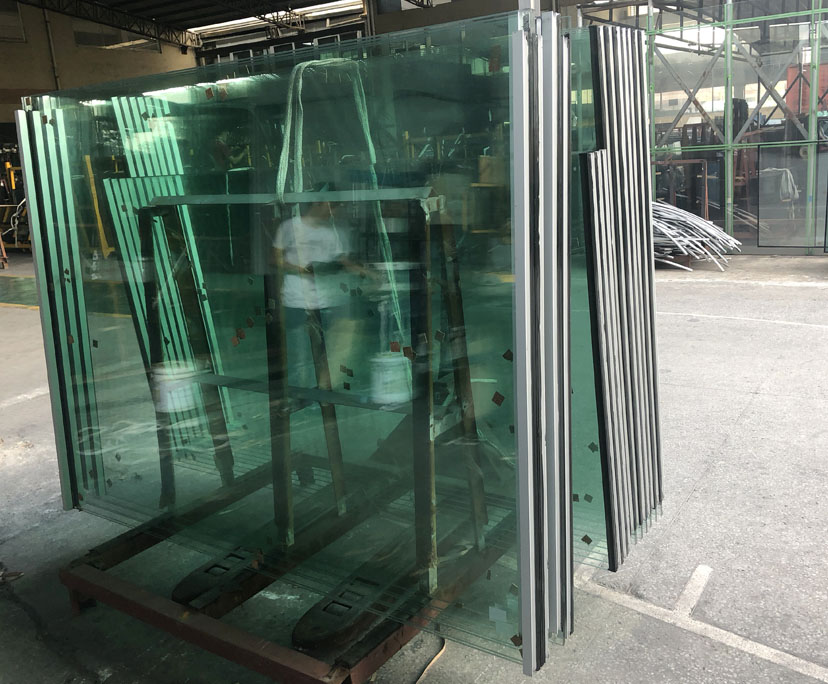 Factory supplier 6mm+12A+6mm strengthened insulated glass