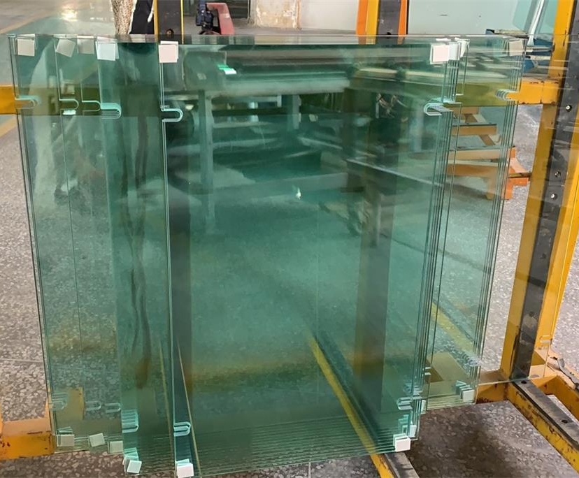 BTG 10mm 12mm clear low iron tempered balustrade glass