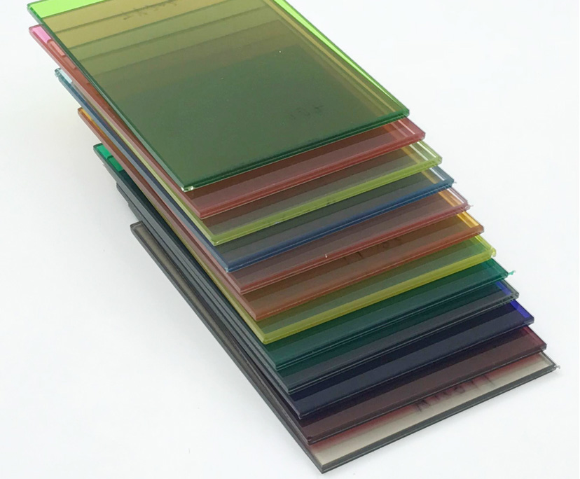 5mm+1.52+5mm extra clear or tinted toughened laminated glass