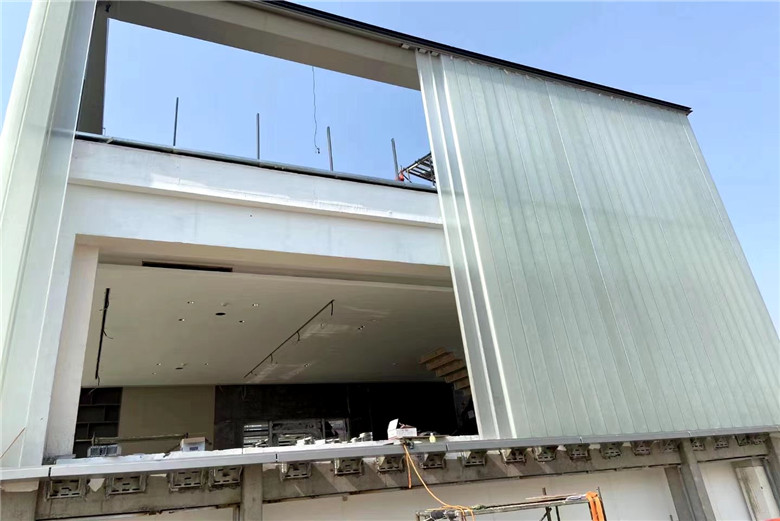 BTG 7mm frosted u channel glass tempered u glass for curtain wall 