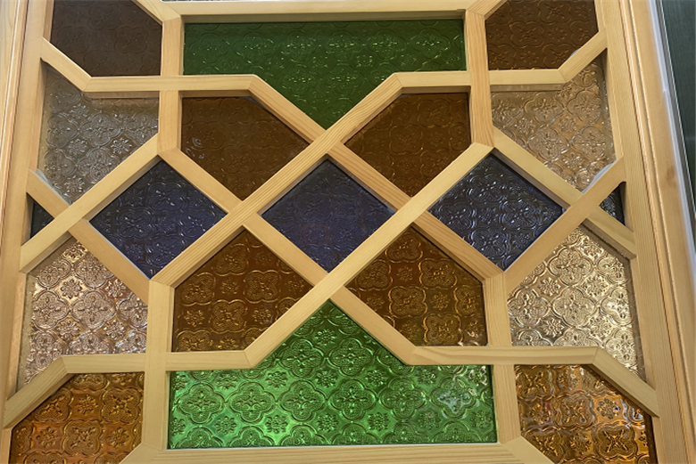 Hot sales 5mm 6mm tinted tempered patterned glass china manufacturer 